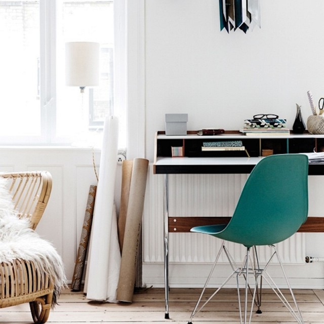 Pinte seu home office desta cor para ser mais criativo