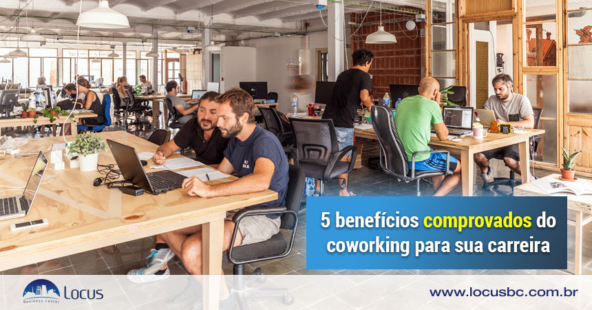 5 benefícios comprovados do coworking para sua carreira