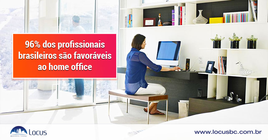 96% dos profissionais brasileiros são favoráveis ao home office